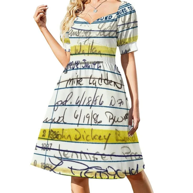 Robe Sans Manches Library Card 5478 The New Atlanta, Robes de Soirée, Robe de Femme, Robes de Soirée de Luxe 2024