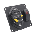 thumbnail image 3 of 100A Circuit Breaker Panel with Red LED Backlit Single Lamp Boat Rocker Switch for RV Boat, 3 of 8