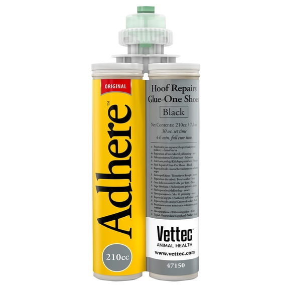 Adhere Glue-On-Shoe and Hoof Repair, 210 cc