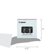 Canon EF 50mm f/1.8 STM Lens, DSLR Lens, Fixed Focal Length, Compatible with EOS DSLR Cameras, Compact, Lightweight Design, Portraits, Landscapes, Photography