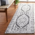 thumbnail image 2 of SAFAVIEH Metro Landon Medallion Runner Rug, Ivory/Black, 2'3" x 9', 2 of 8
