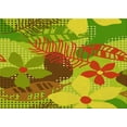 thumbnail image 1 of Ahgly Company Machine Washable Indoor Rectangle Transitional Chameleon Green Area Rugs, 7' x 10', 1 of 7