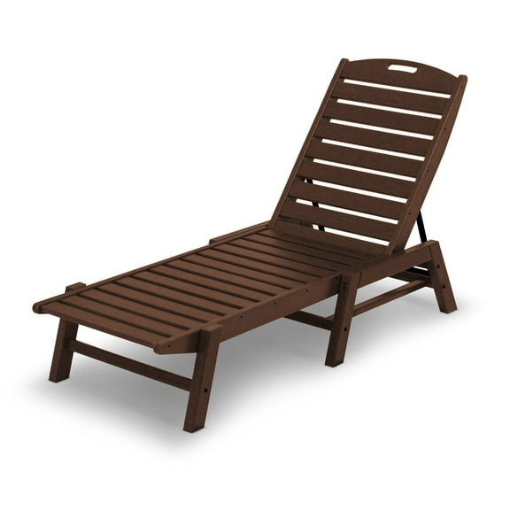 POLYWOOD Nautical Armless Chaise