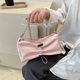 thumbnail image 1 of Bolso de mano para mujer Bolsos para axilas de moda de verano Bolso de hombro con cordón (rosa) Sywqhk Para Estrenar, 1 of 7