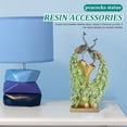 thumbnail image 3 of 1 exquisita estatua de pavo real, adorno de escritorio de resina, decoración de pavo real para el hogar., 3 of 5