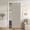 Off White-42"W x 78"L (Pack of 1), variant on Blackout Fabric Folding Door Curtain Withic Closure - Accordion Style For Sliding Doors Closets Wardrobe And Temporary Solutions Doorway Curtains(w42 X L781 Panel)