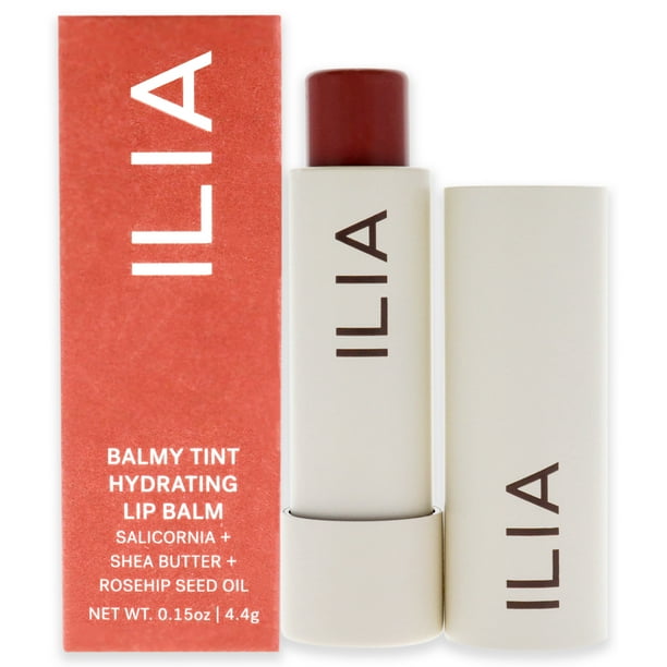 ILIA Beauty Balmy Tint Hydrating Lip Balm Runaway, 0.15 oz Lip Balm
