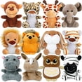 thumbnail image 1 of Animales de peluche Arrozon, pequeños, 10 cm, a granel, 12 unidades para niños, 1 of 8