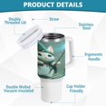 thumbnail image 4 of 40 Oz Car Handle Water Bottle Water Cup Water Bottle Water Jug Coffee Cup Travel Water Bottle Lovely Cartoon Magic Cat, 4 of 8