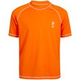 thumbnail image 4 of iXtreme Boys Rash Guard Shirt - UPF50+ Sun Protect Quick Dry Short Sleeve Swim Shirts for Boys (5-18), 4 of 7