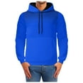 thumbnail image 5 of ANINEO Men Fall/winter Sports Leisure Fitness Polka Dot Hoodie Long Sleeve Sweatshirts And Trousers Outfits Sets Solid Color Male Clothes Sets, 5 of 7
