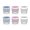 Mix Color 6pcs, variant on Shoreew Ice Ball Maker Mold 2.4 Inch Ice Ball Mold Stackable Silicone Easy Release Ice Cube Mold Spherical Ice Maker with Lid for Whiskey Cocktails