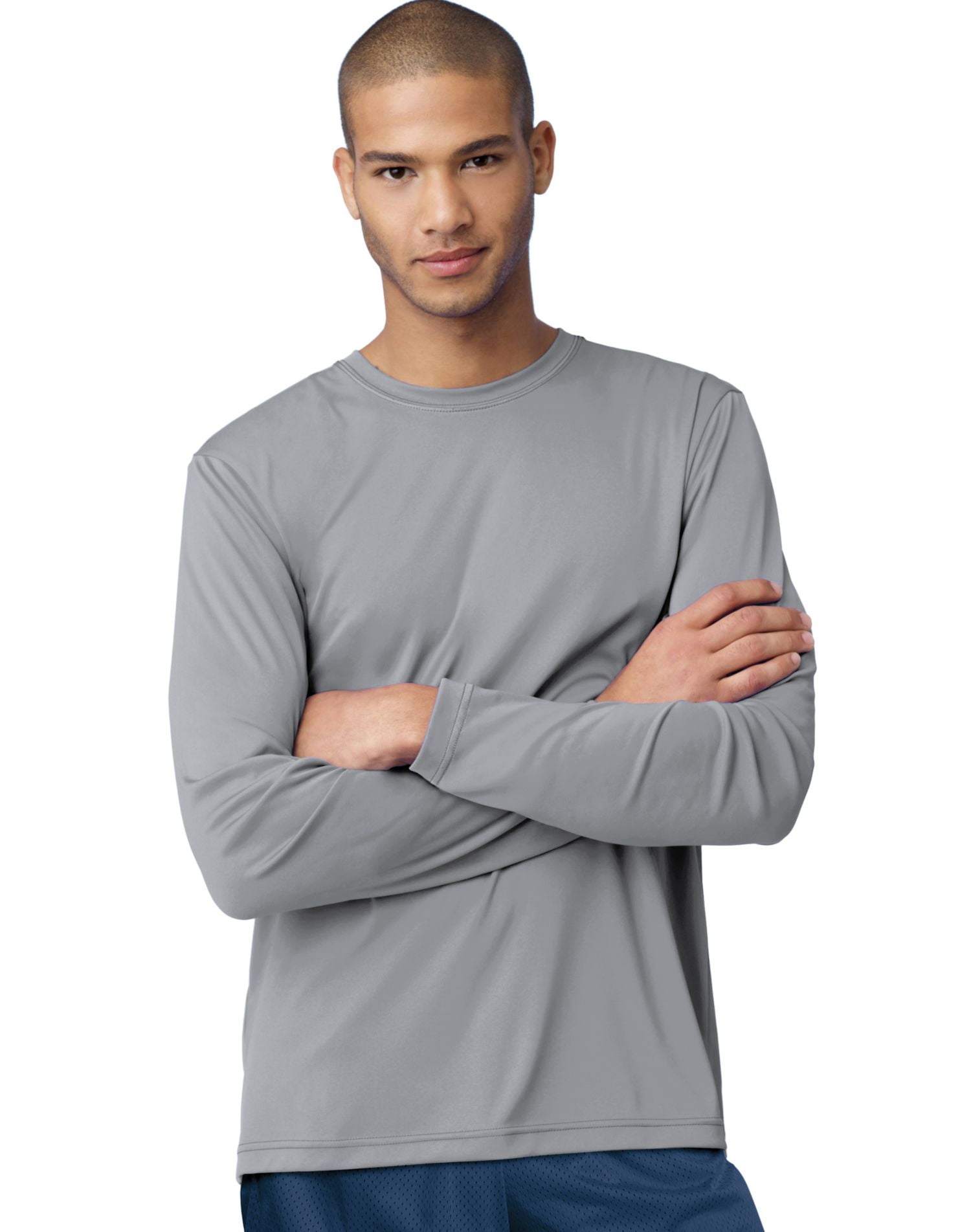 Hanes Cool DRI Performance Men`s Long-Sleeve T-Shirt - Best-Seller, 2X ...