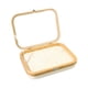 thumbnail image 5 of Estuche organizador de joyas para pendientes y anillos, regalo con tapa, estuche de viaje para joyas beige, 5 of 9