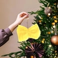 thumbnail image 1 of Long Haired Christmas Bow Candy Color Tree Ornaments DIY Party Decorations Cute Christmas Decor Handmade Holiday Accessories, 1 of 4