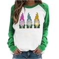 thumbnail image 1 of DPTALR Pâques Femmes Décontracté Manches Longues Imprimé Sweat-Shirts Tops, 1 of 6