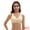 Apricot, variant on Women's Lace Trim Full Coverage Adjustable Strap Bras B 36 Beige