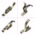 thumbnail image 4 of Crate Suitcase Closure Lever Lock Latch Suitcase Closure Stainless Steel 89mm, 4 of 8
