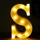 thumbnail image 2 of Decoración Para De Navidad A Carta De Marquesina Con telemando Para Niños Dormitorio Decoración S Soledad Control remoto Light Up Letter, 2 of 10