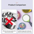 thumbnail image 4 of LIOUCBD Measuring Spoon Set, 8 Spoons for Measuring Food,Measuring Cups for Baking,Silicone Foldable Kitchen Set,Used for Baking, Cooking, and Kitchen (8), 4 of 14