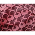 thumbnail image 4 of oneOone Silk Tabby Fabric Floral Block Printed Fabric 1 Yard 42 Inch Wide, 4 of 4