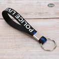 thumbnail image 4 of uds llavero llavero de silicona pulsera Unisex pulseras con letra especial para mujeres hombres POLICE LIVES MATTER, 4 of 5