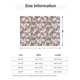 thumbnail image 5 of Fotbe Paisley Floral Manta de Franela con Estampado, Manta Ultrasuave para Cama, Sofá, Auto, Hipoalergénica y Antibolitas-60"x50", 5 of 6