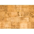 thumbnail image 1 of Ahgly Company Indoor Rectangle Patchwork Orange Transitional Area Rugs, 3' x 5', 1 of 1