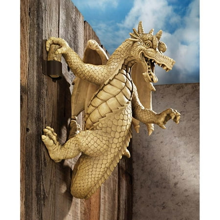 Dread, the Dangling Dragon Wall Sculpture