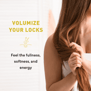 Just Nutritive Thicker Hair Shampoo, Hydrating, Fuller Volume, Healthy Scalp, No Sulfate, 16 oz