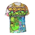 thumbnail image 3 of My Singing Monsters Men's Short-Sleeve T-Shirt Summer Casual Tee Top Breathable Crewneck T-Shirt Xx-Large, 3 of 7