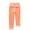 A01-Orange, variant on Jinhomg Baby Girls Fleece Lined Leggings Full Length Pants Warm Winter Bottoms Stretchy High Waisted Active Sweatpants Black (2-9 Years)