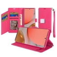 thumbnail image 3 of for Samsung Galaxy A72 5G Wallet Case Leather Credit Card ID Cash Holder Slot Dual Flip Pouch with Stand and Strap Cover Cover ,Xpm Phone Case [Pink], 3 of 6