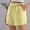 Yellow, variant on Outfmvch Wide Leg Shorts flowy shorts for women linen shorts for women sweat shorts womens biker shorts with pockets Shorts Version Sports Shorts Waist Slimming Sports Shorts Black L