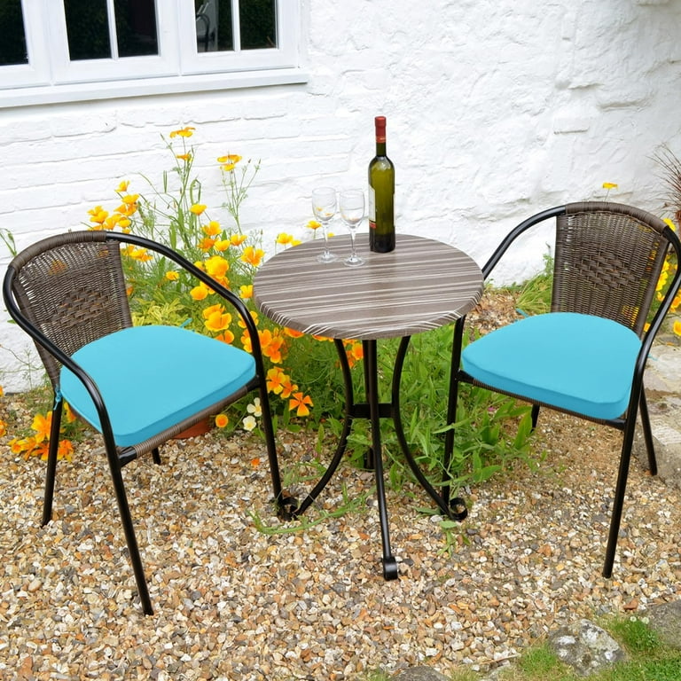 Outdoor Chair Cushions Set of 2: Waterproof Fade Resistant Patio