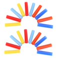 thumbnail image 1 of 30 Piezas Colores Surtidos Cubierta de Punta de Pajita de Silicona Reutilizable para 0.24 Pulgada 6mm Pajita para Beber de Acero Inoxidable, 1 of 5