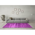 thumbnail image 3 of Ahgly Company Indoor Round Oriental Pink Industrial Area Rugs, 7' Round, 3 of 4