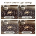 thumbnail image 7 of ODIKA 2'x3' Washable Throw Rug Black Purple Round Celestial Design Vintage Sun Moon Motif with Gothic Borders for Hallway, Study Room, Non-Slip Low Profile, Flatwoven, 7 of 7
