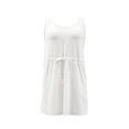 thumbnail image 1 of Ropa Playa Ocean Pacific para Mujer Vestido Eyelet Sin Manga Tirante Cruzado Blanco Talla EG, 1 of 4