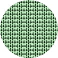 thumbnail image 1 of Ahgly Tapis Rond Lavable en Machine Intérieur Transitionnel Vert Forêt Moyen, 5 Pieds Rond, 1 of 7