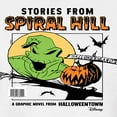 thumbnail image 3 of Disney - The Nightmare Before Christmas - Spiral Hill, Halloweentown - Juniors Cropped Cotton Blend T-Shirt, 3 of 5