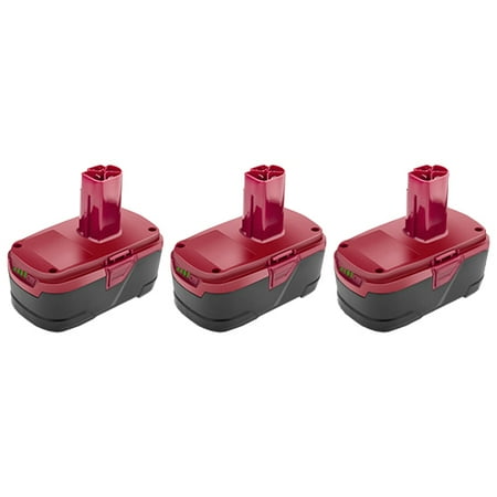

19.2V Battery for Craftsman FS2000 ID2025K ID2030K PP2011 Power Tools 3Pack