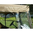 thumbnail image 3 of Covered Living Golf Cart Driving Enclosure for 4 seater with 2 seater roof up to 58" in Taupe, 3 of 6