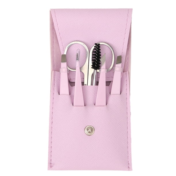 Juego de pinzas para cejas, juego de pinzas de 6 piezas para mujeres, herramientas de belleza diarias para depilarse el cabello