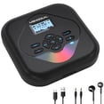 thumbnail image 1 of Reproductor de CD MONODEAL portátil Bluetooth con altavoces recargables, 1 of 9