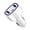 White, variant on Btomtd Car Charger,Car Accessories,USB C Car Charger, 18W Phone Car Charger Adapter,USB Charger QC3.0 Car Phone Charger Double Export Outlet Fast Charging For All Kinds Of Phone