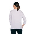 thumbnail image 2 of Alfred Dunner Womens Plus-Size Women'S Beautiful Floral Embroidered Lightweight Knit Top, 2 of 2