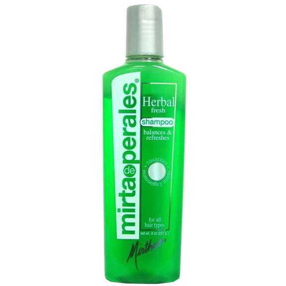 Mirta De Perales Herbal Fresh Shampoo, All Hair Types, 8 Oz