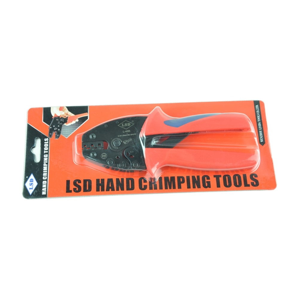 Crimper Pliers L-011B 0.1-1mm², Standard Pre Insulated Terminal Middle Terminal Flat Mouth Type ,Manual Multifunctional Crimping Hand Tools ,Durability That Lasts