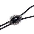 thumbnail image 3 of Lazo del bolo Hugo Vaquero Occidental Indio C Bolo Tie Negro, 3 of 10